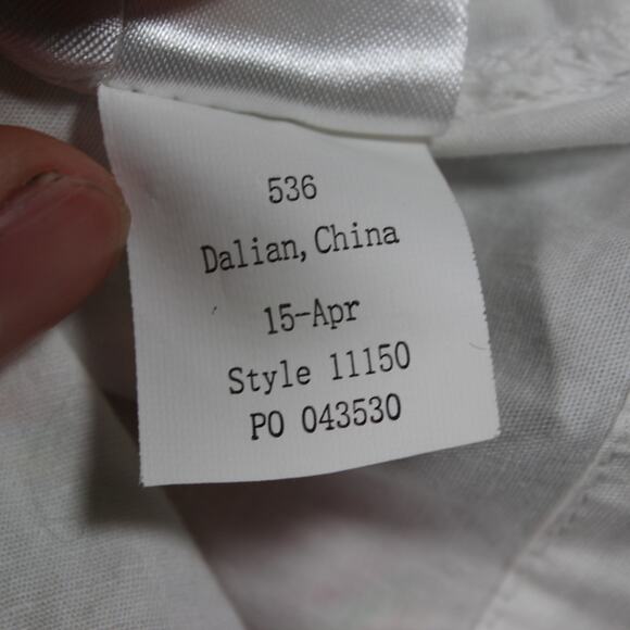 Lilly Pulitzer Skort Womens 8 Multicolor Tropical Floral Cotton Side Zip - Picture 7 of 7